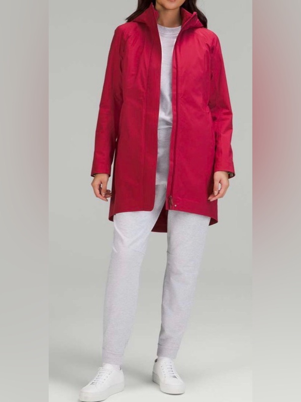 NWOT New Lululemon Rain Rebel Insulated Jacket Pomegranate